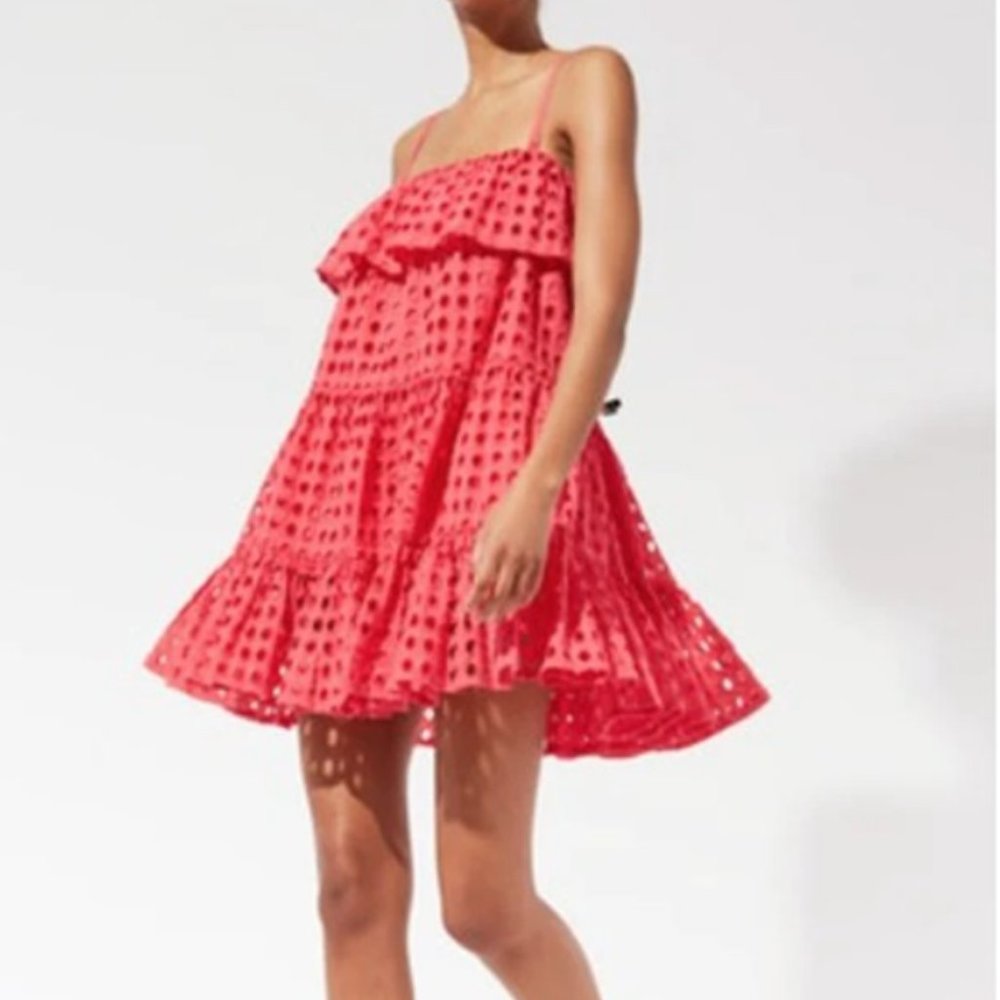 NWT Solid & Striped The Nyla Dress in Primrose. Size Small